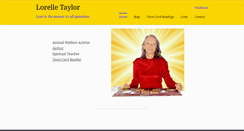 Desktop Screenshot of lorelletaylor.com