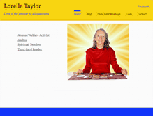 Tablet Screenshot of lorelletaylor.com